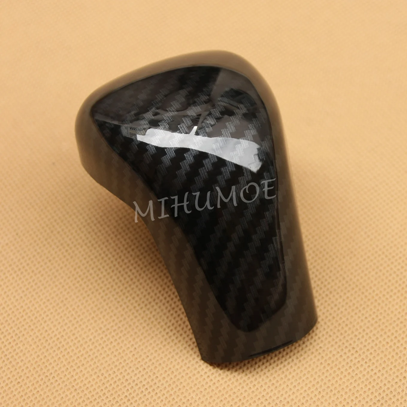 Carbon Fiber Interior Gear Shift Knob Cover Cap Trims For Toyota Camry Corolla Cross Touring Sports Suzuki Swace Accessories