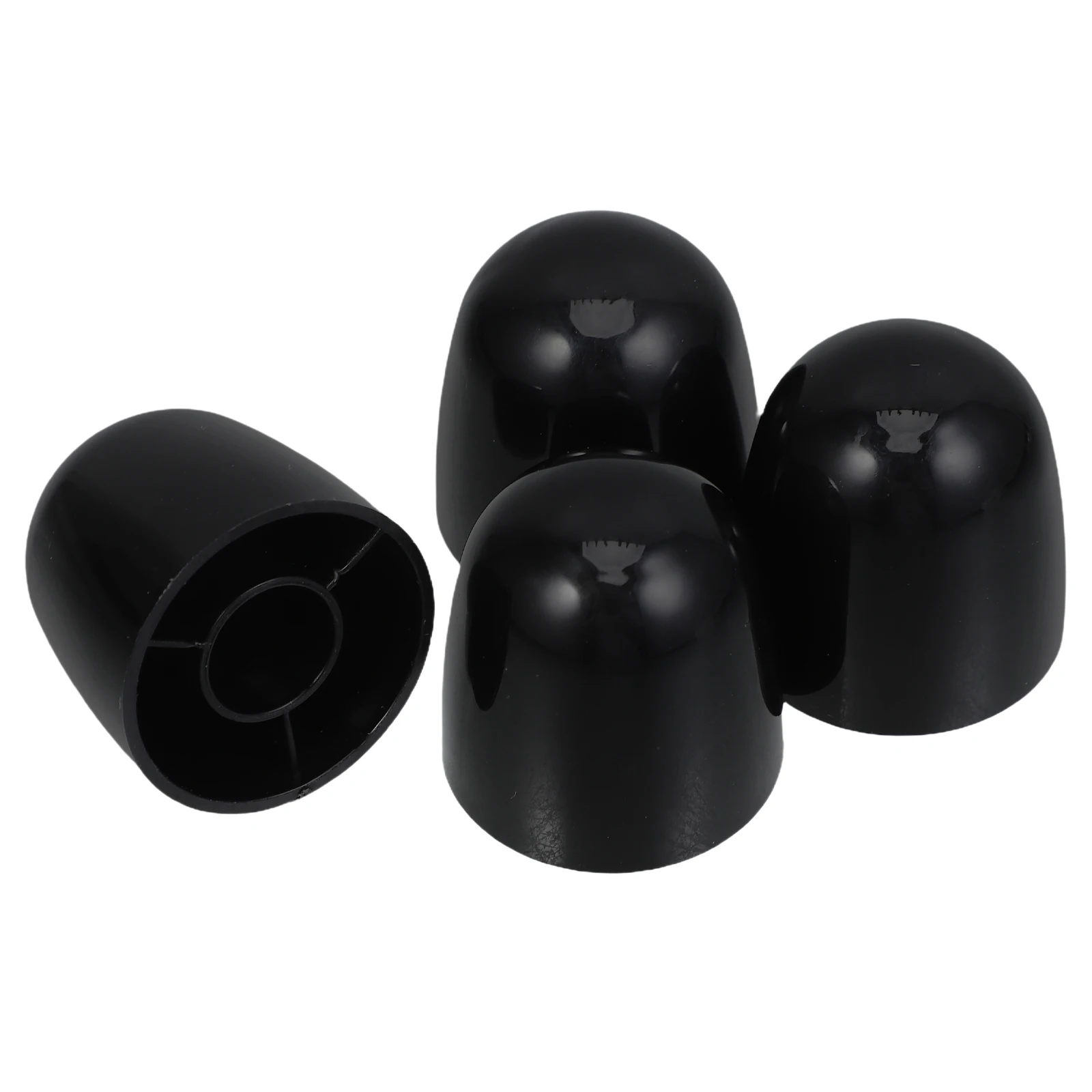 

4pcs Screw Decorative Cover Caps Bolt Toilet Accessory Easy Install Bathroom Accesories Black Universal Floor Bolt Covers For