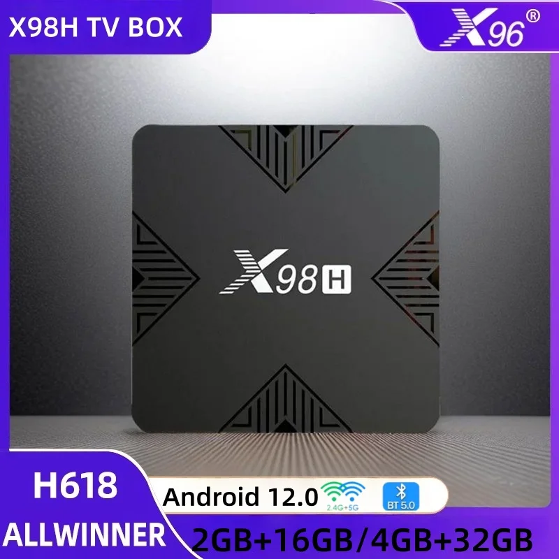 TV Box X98H Android 12.0 4K