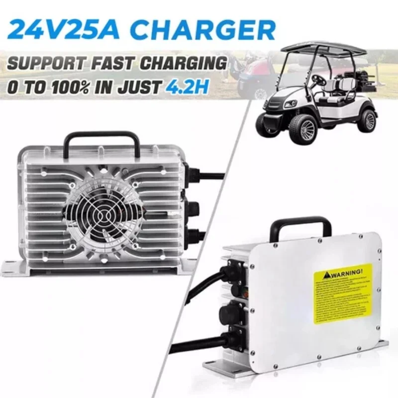 24V(25.6V) 105Ah LiFePO4 Lithium Battery with 24V 25A Smart Charge for Genie Skyjack JLG Boom Scissor Lift