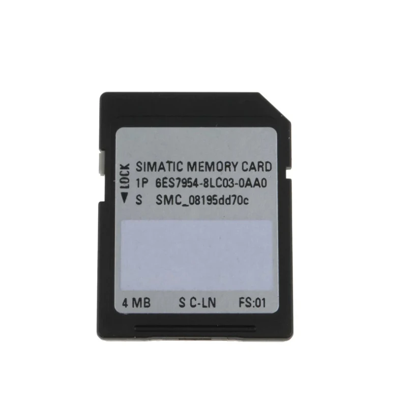 สินค้าพร้อมส่ง 6ES7 954-8LC03-0AA0 การ์ดหน่วยความจำ ของแท้ใหม่เอี่ยม  พร้อมบริการสนับสนุนด้านเทคนิค  ตัวควบคุม PLC