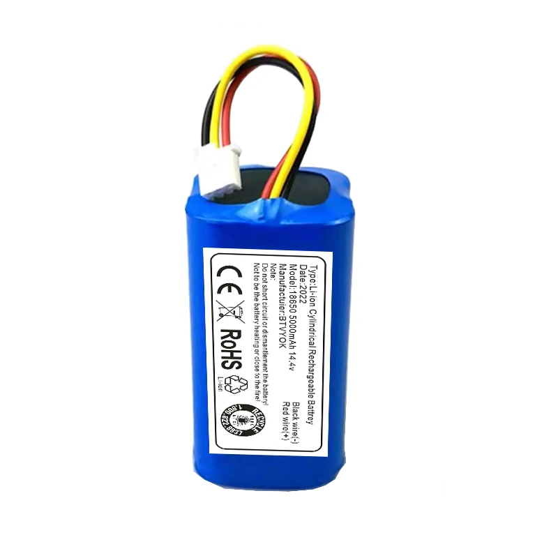 100% Original 14.4v 7000mAh Battery for LIECTROUX C30B Robot Vacuum Cleaner, Free Air Shipping from 1 Piece