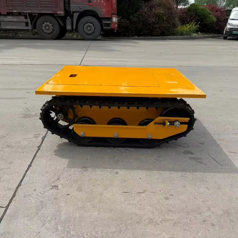 Waterproof Shock Absorb RC Tracked Carrier Brushless Electric Crawler Remote Control Material Transport Cart