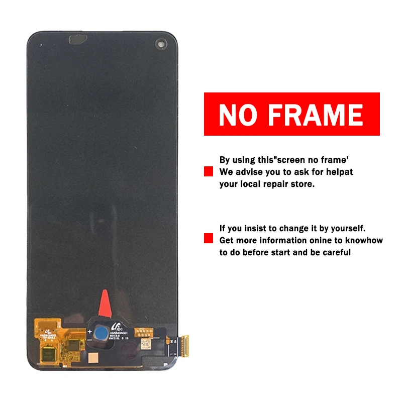 Super AMOLED For Oppo Reno7 5G CPH2371 LCD Reno 7 5G Display LCD Display With Frame Touch Screen Digitizer Assembly Parts