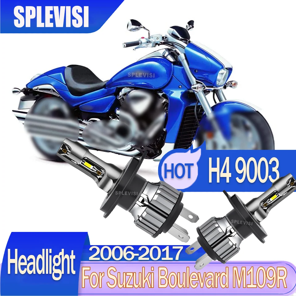 

Waterproof IP68 Lifespan 60000hrs H4 9003 motorcycle Headlight For Suzuki Boulevard M109R 2006 2007 2008 2009 2010 2011-2017