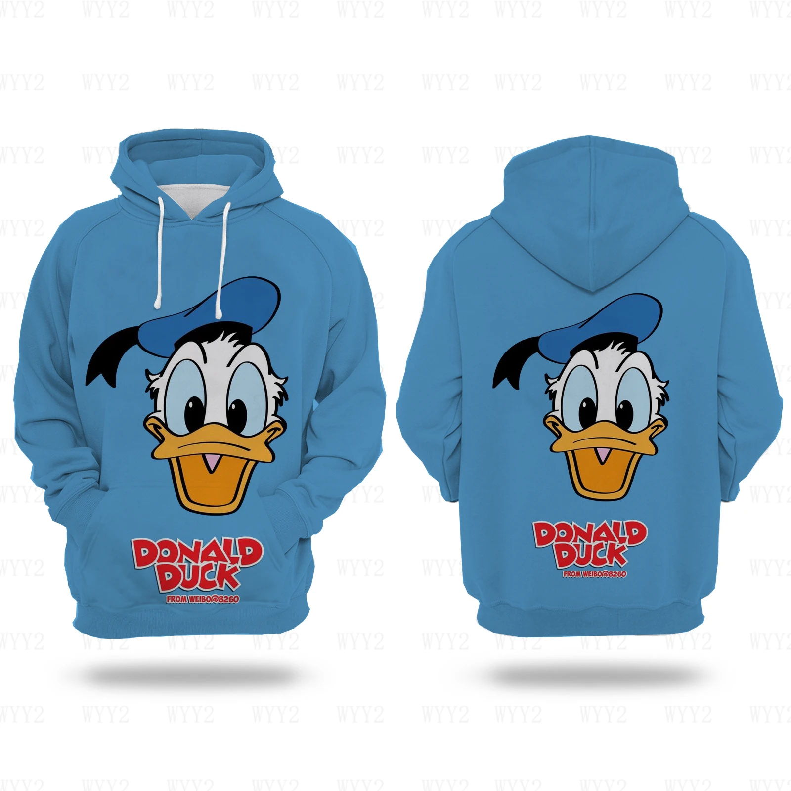 Ladies Hoodie Fall and Winter style Disney Mickey Print Ladies hoodie Loose top Ladies 2024