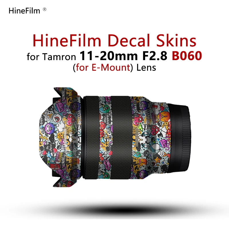 Hinefilm Skin for Tamron 11-20mm F2.8 for Sony Mount Lens Decal Skin For for Tamron 11-20 f2.8 FE Mount Lens Wrap Cover 1120