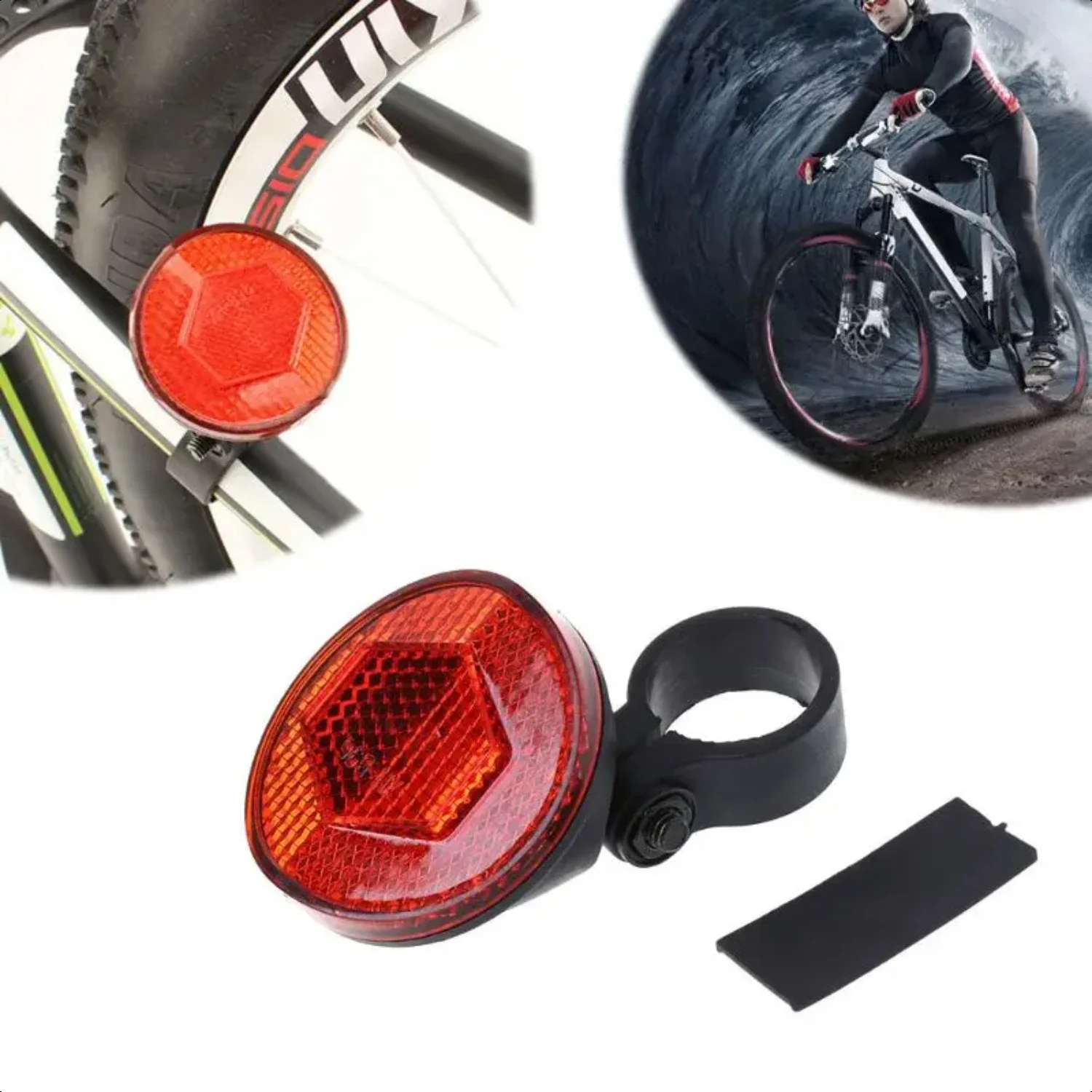 Bicycle Handlebar Reflector Warning Safety Night 22.2mm Handlebar MTB Road Bike