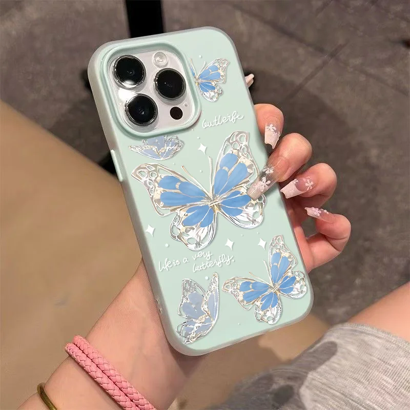 حافظة لهاتف آيفون 17 17air 16 15 Pro Max 16pro 16promax 14 11 13 12 xr xs max