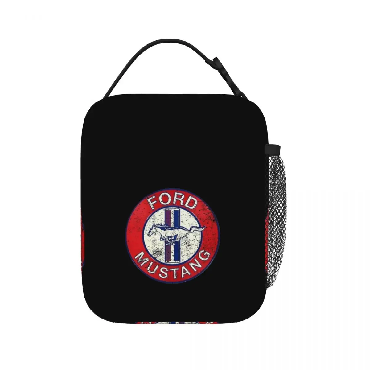

Ford Mustang Lunch Bags Insulated Lunch Tote Portable Bento Box Resuable Picnic Bags for Woman Work Kids School