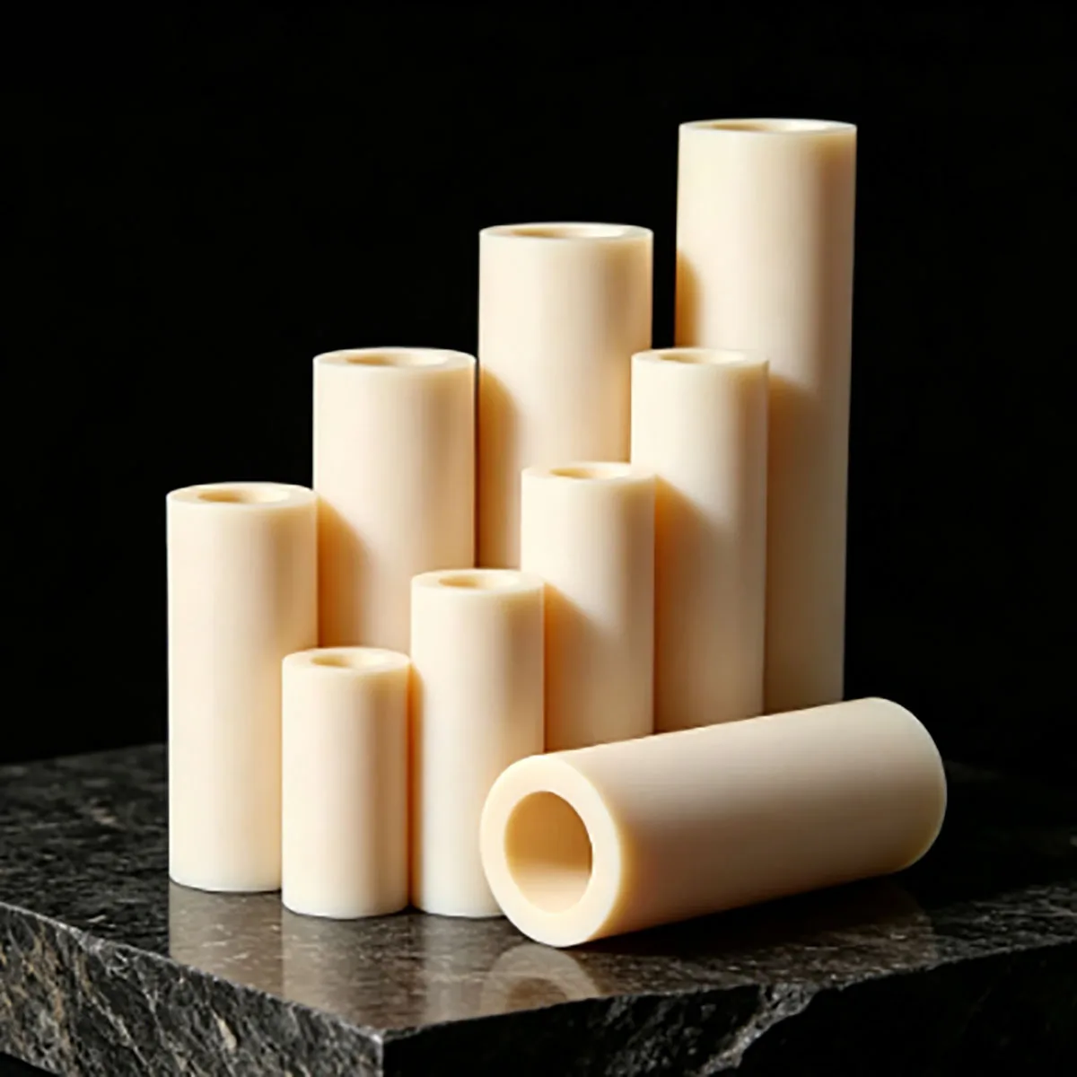 Nylon Plastic Lined Beige Tube Outer Diameter 14/15/17/18/20/25/26-40mm