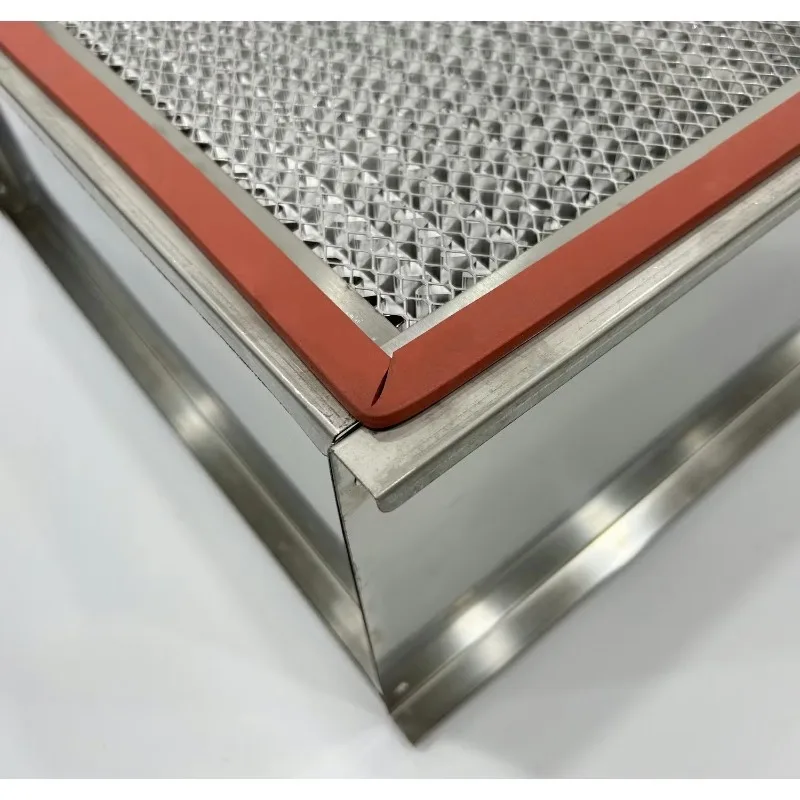 حجم قابل للتخصيص ارتفاع درجة الحرارة مرشحات الهواء HEPA تصفية شبكات شاشات لوازم قطع الغيار الصناعية #5