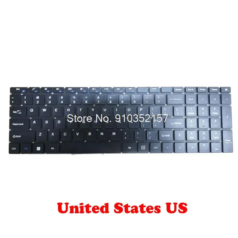 Laptop Keyboard For Gateway GWNC31514 GWNC31514-BK GWNC31514-BL N15GS9 X317H English US NO Frame