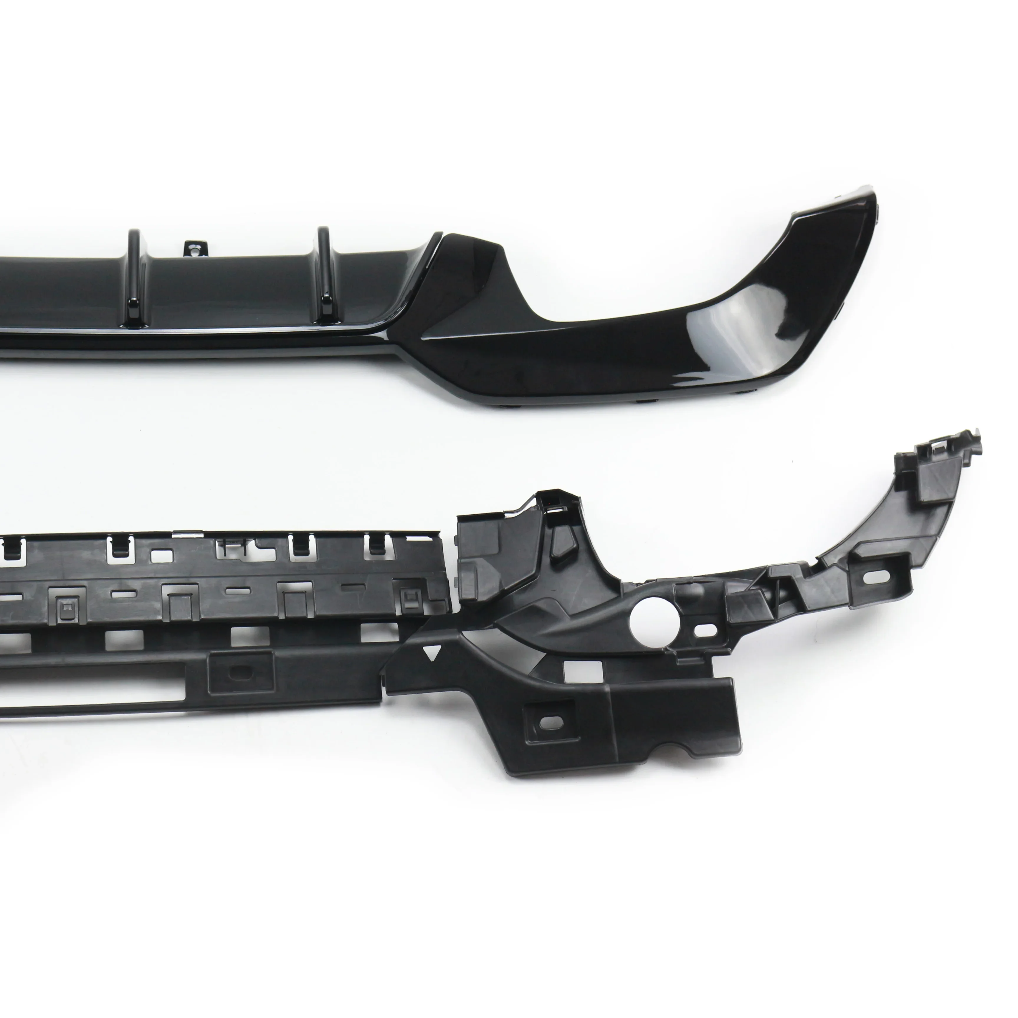 Rear Bumper Diffuser Lip Spoiler Auto Parts Gloss Black Rear Bumper Diffuser for 3 Series MT Rock G20 G28 2020