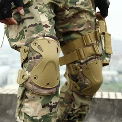 Tactical Knee Pad Elbow CS Military Protector Army Airsoft Outdoor Sport Hunting Kneepad Safety Knee Gear Protective Knees Pads