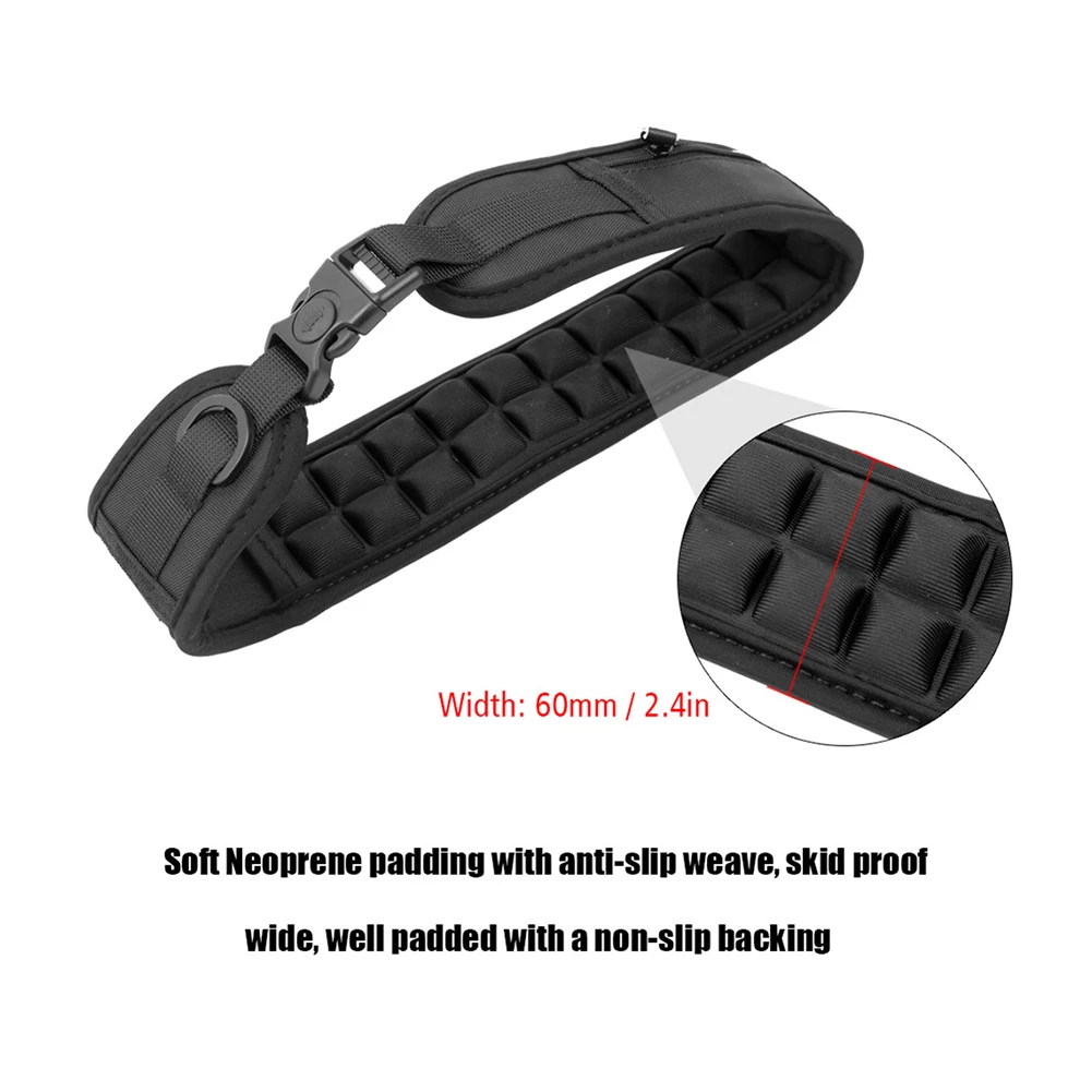 

Camera Shoulder Strap with Quick Release Thick Padded Shoulder Strap Adjustable Sling Belt for Canon Nikon Sony Digital Cameras