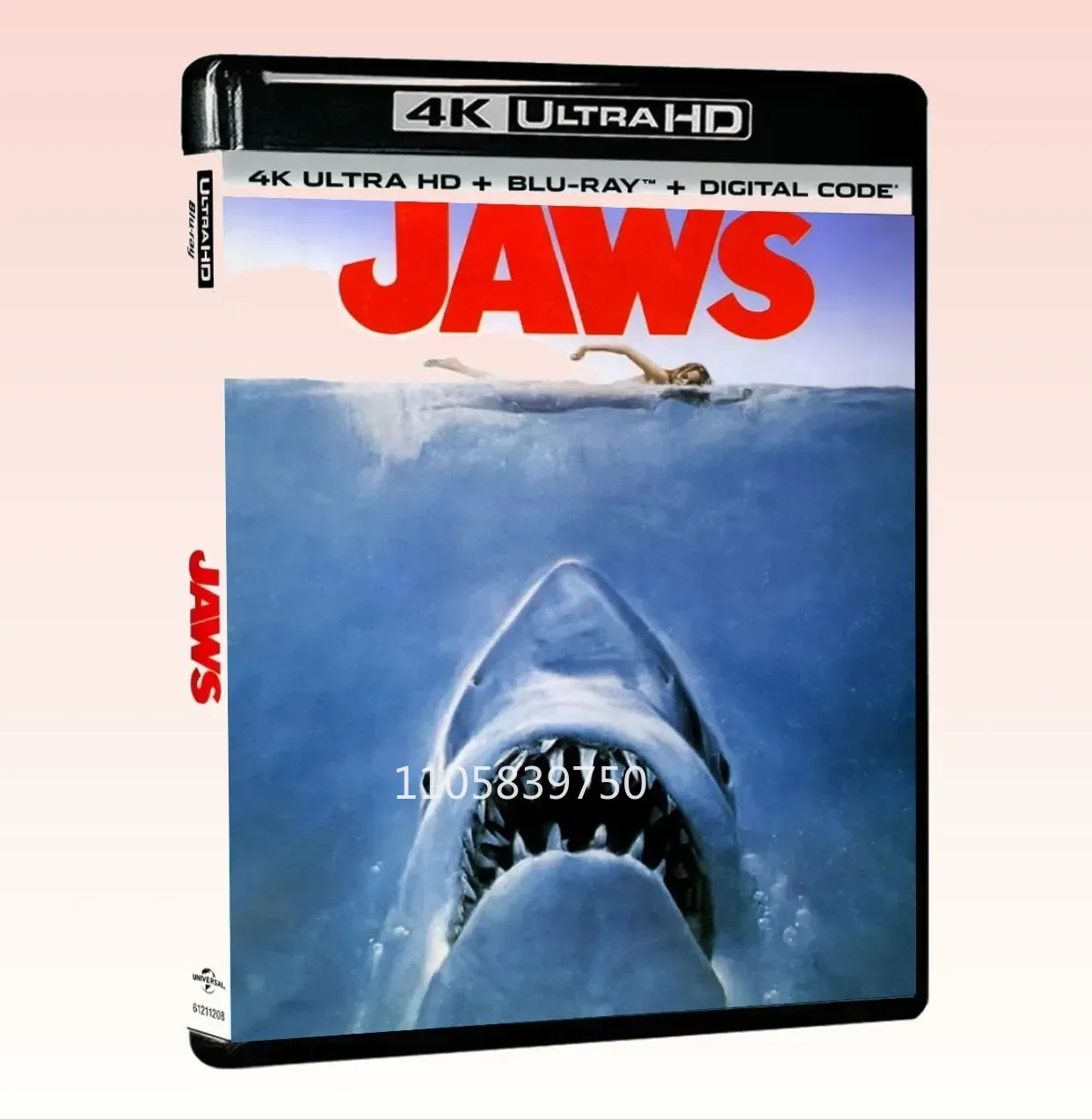 Jaws (1975) 4K UHD PS5 Compatible XSX BD Movie Blu-ray Disc, Dolby Vision Atmos High Definition BD