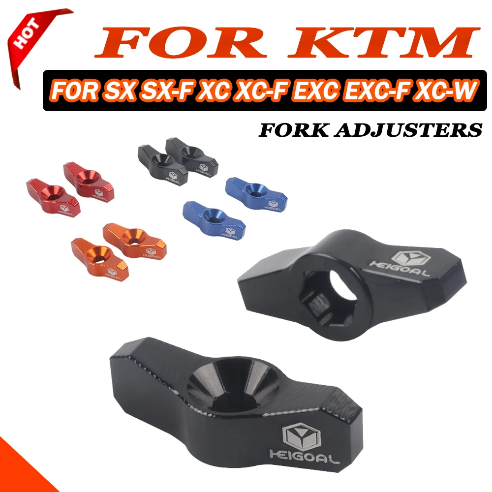 Motorcycle Fork Adjusters KTM Husqvarna SX SX-F XC XC-F TC TE TX FE 50 65 125 150 250 350 450 GasGas MC-E 5 MC EC EX 250F 350F