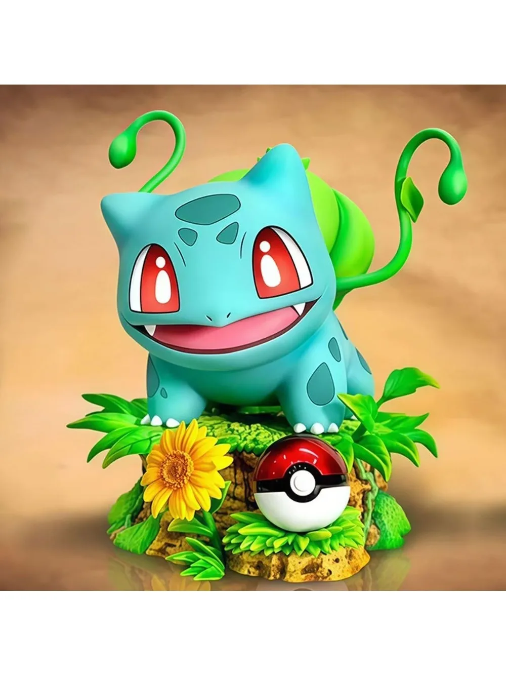 10 cm/3.94in Anime Pokemon Figuur Bulbasaur Actiefiguren Pvc Collection Model Speelgoed voor Kinderen Geschenken - afbeelding 2
