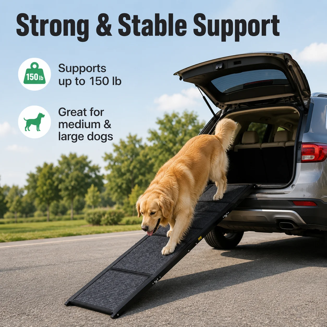 Portable Folding Pet Ramp for - Outdoor Camping Carpet 评论和价格