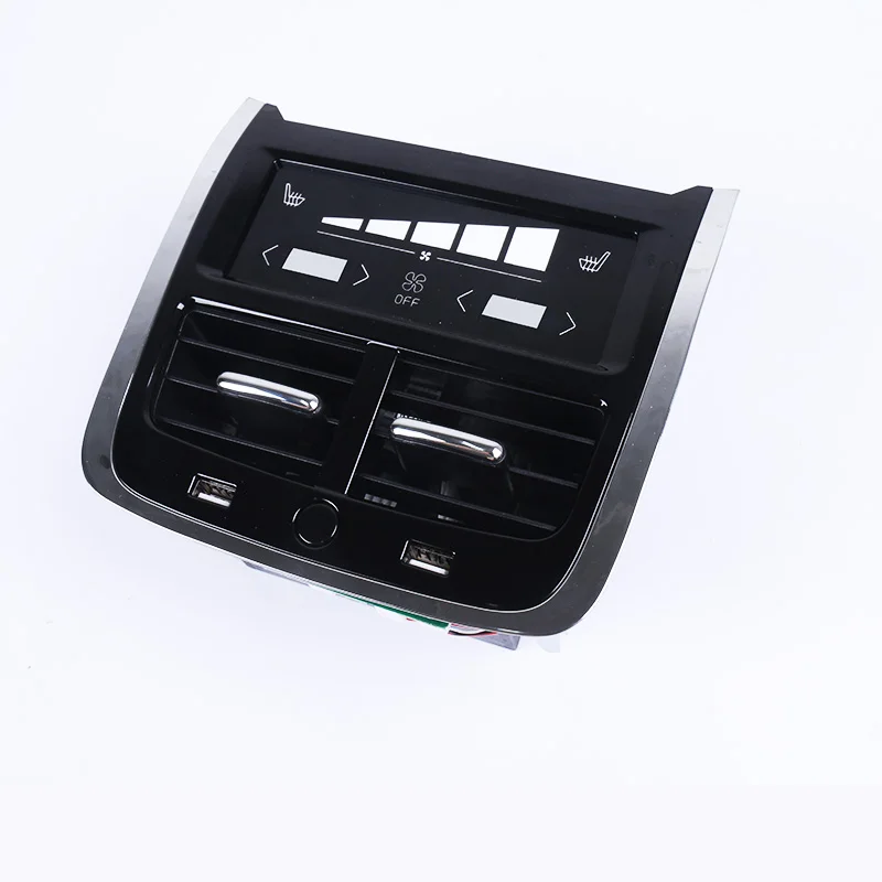 Decoración de caja de reposabrazos trasero de salida de aire, luz LED, accesorios interiores de coche para Volvo XC60, XC90, S60, V60, s90, v90