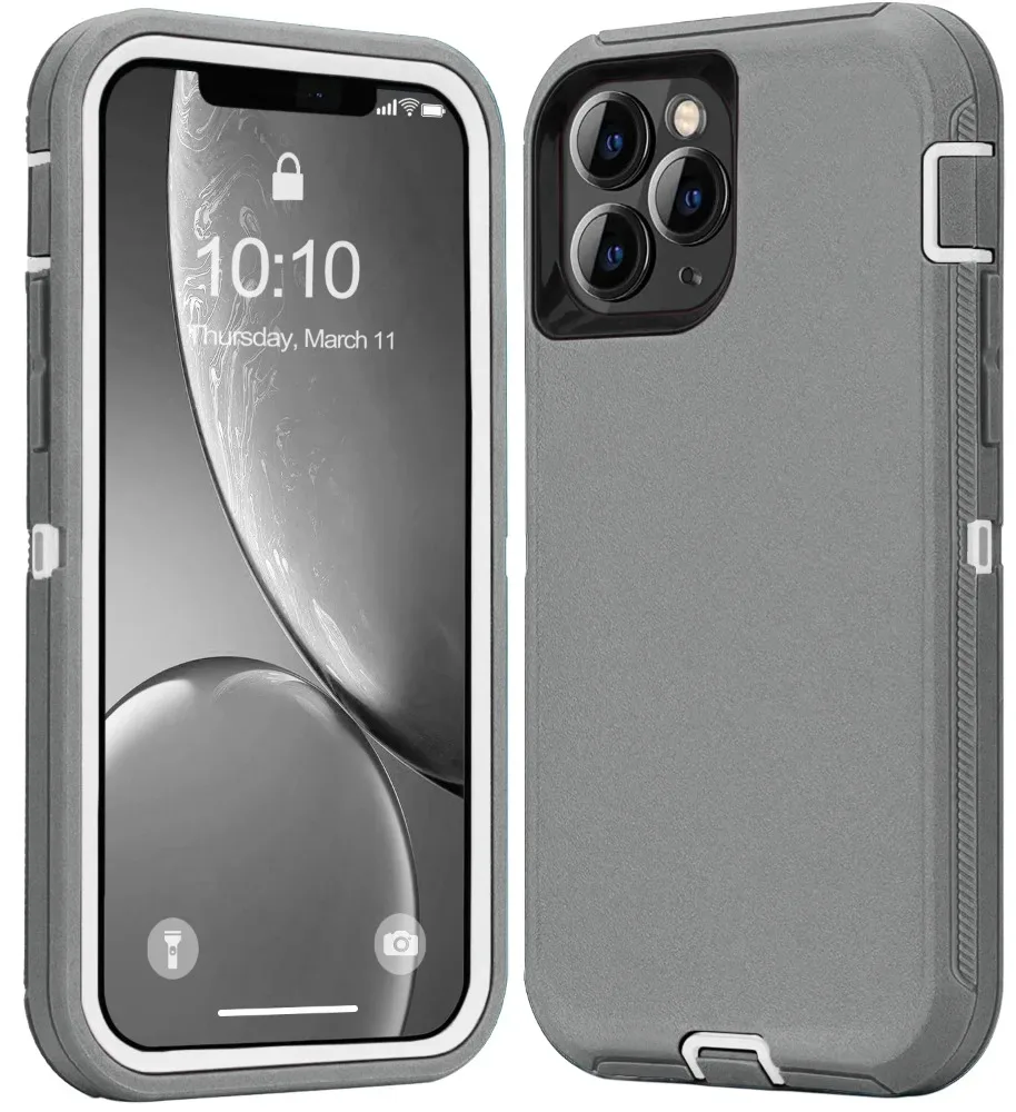Rugged Armor OTT Handyhülle für iPhone 18 17 16 15 14 13 Pro Max, robuste PC+TPU-Schutzhülle, stoßfest, vollständiger Schutz. – Detail 10