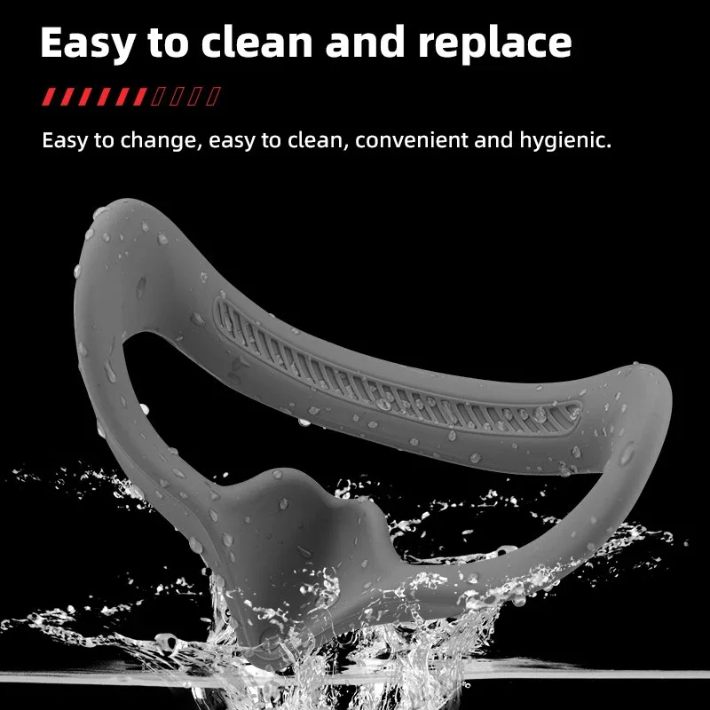 Eye Mask/Pad for DJI AVATA Goggles 2 Silicone Protective Cover Case Face Plate Headband Replacement Drone Glasses Accessories