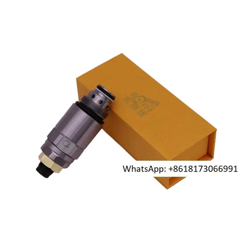 Construction Machinery Excavator Parts Hydraulic Pump Parts R215-7 R225-9 R305-9 Swing Motor Relief Valve