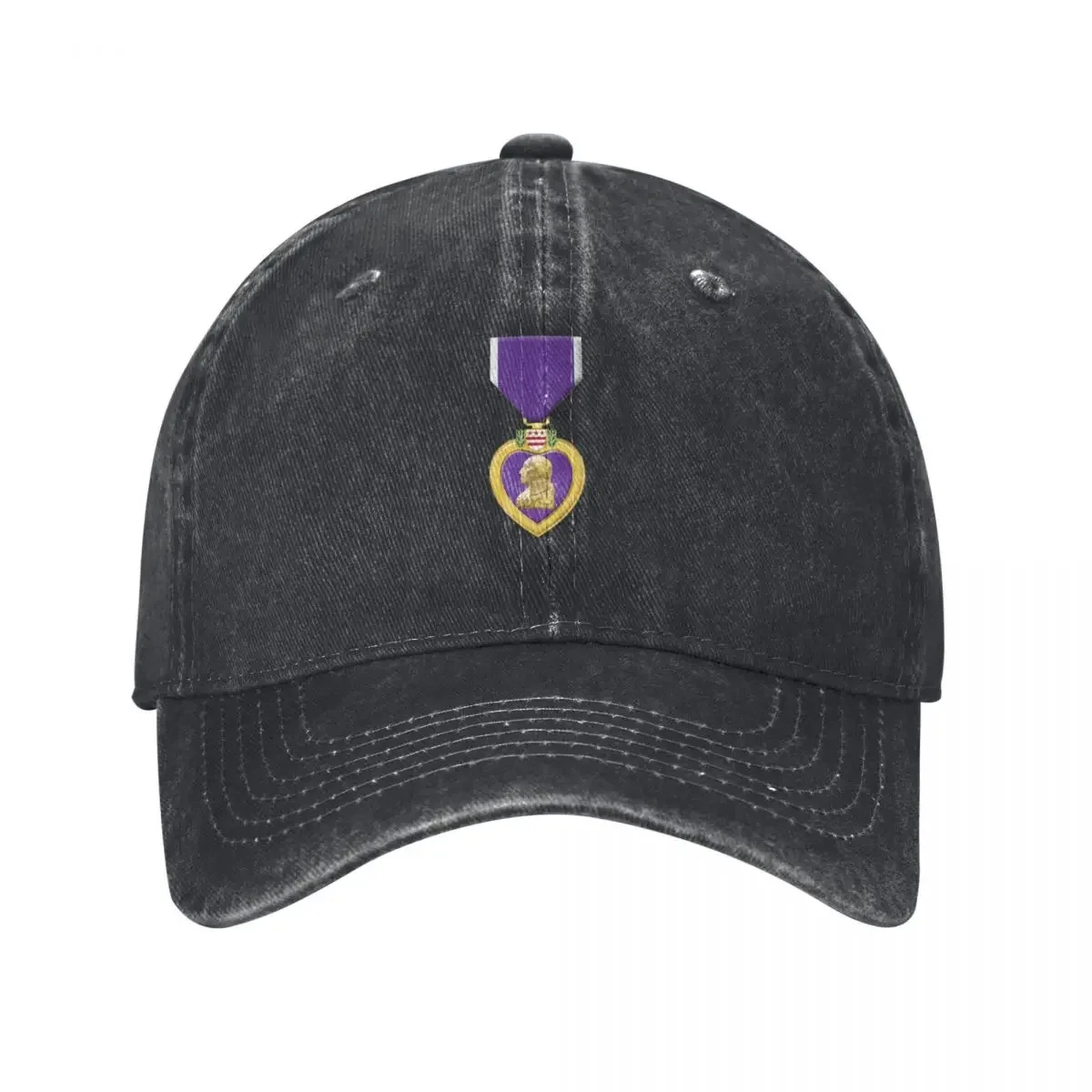 

National Purple Heart Day Baseball Cap Luxury Brand Horse Hat Rave party Hat For Women 2024 Men's