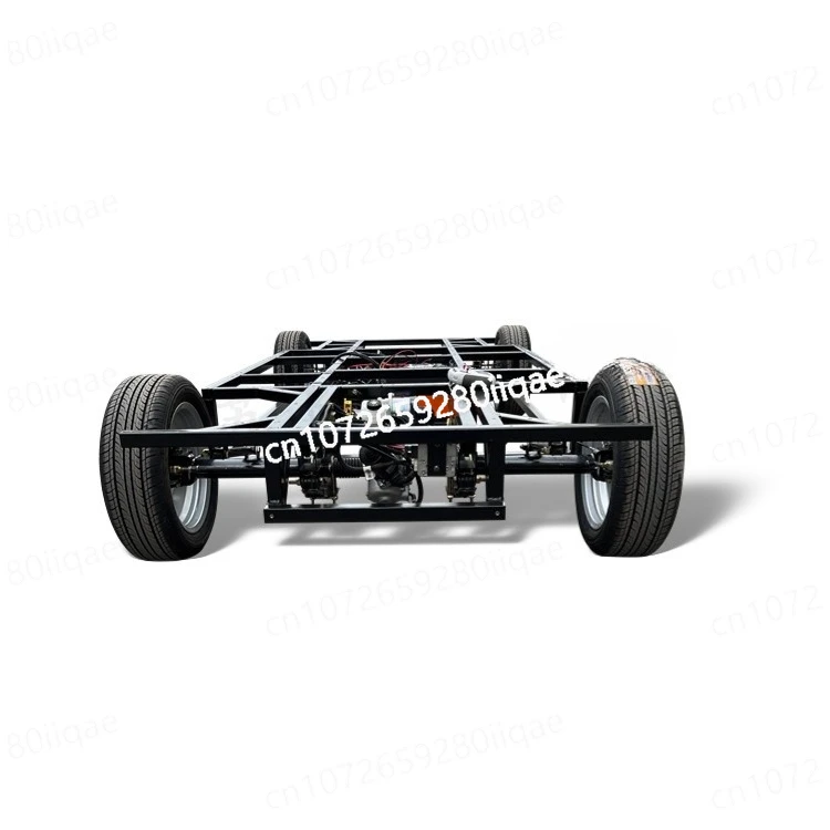 

Intelligent Remote Control Wire-controlled Chassis Four-wheel Electric Vehicle Frame Intelligent Trolley Ultra-low Scooter