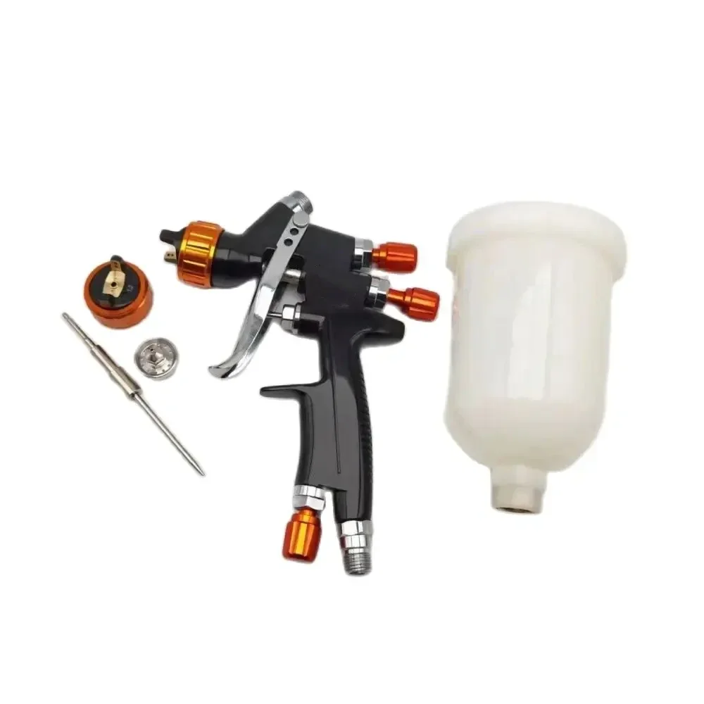 MiNi 1.2MM Spray Gun 1.0MM Nozzle Kit With Adapter 250CC Plastic Cup Repair Gun Car Painting Airbrush For Painting Car Gun