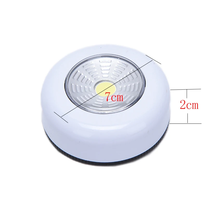 Lámpara de pared con Sensor de movimiento COB, luz LED nocturna para armario, dormitorio, Control táctil, 1 unidad