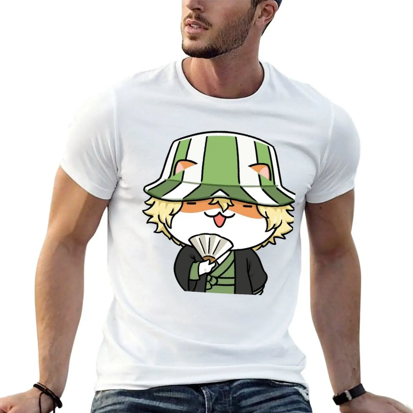 

Shinigami sensei neko T-Shirt t shirts for man pack white man t shirts for men casual man t shirts cotton T-Shirt