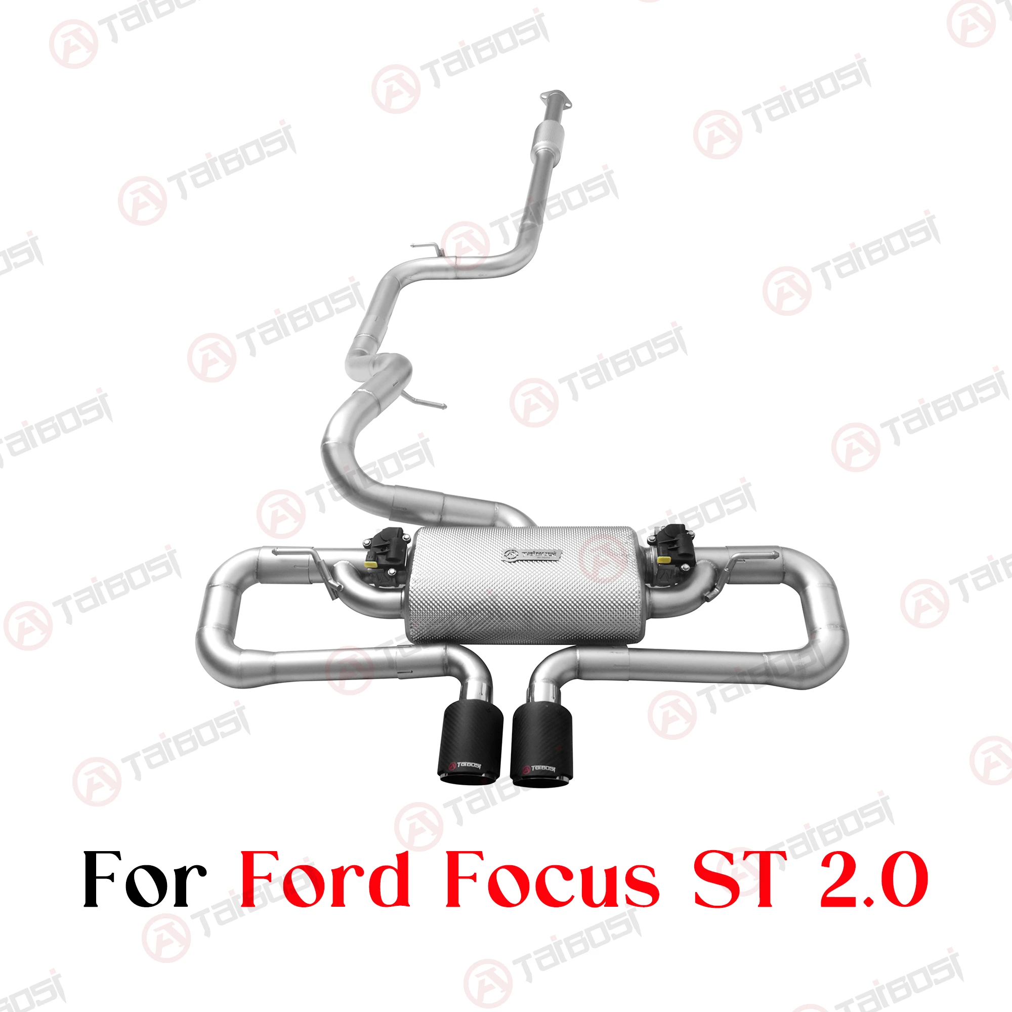 For Ford Focus ST 2.0T Car Exhaust Escape System Taibosi Performance Electric Valve Muffler Wireless Remote Control Sound Modify