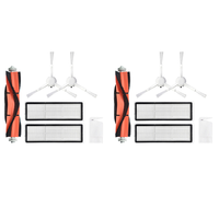 DONQ-18 Pcs Main Brush Side Brushes Filter For Xiaomi Mijia 1C STYTJ01ZHM Robot Vacuum Cleaner Parts Accessories