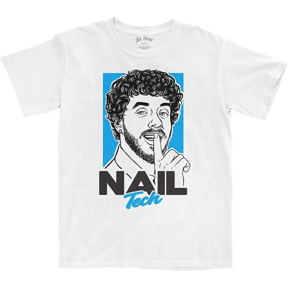 Jack Harlow Nail Tech White T Shirt New Official