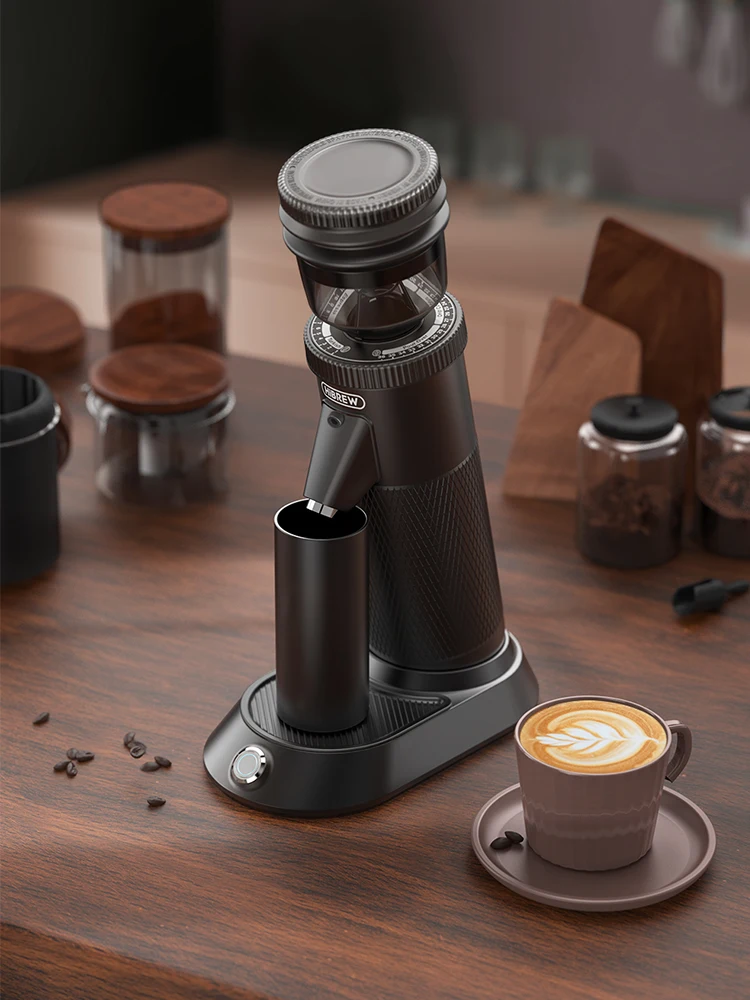 HiBREW G5 48mm Conical Burr เครื่องบดกาแฟไฟฟ้าขนาดกะทัดรัดแบบพกพากาแฟ Bean Mill ห้องครัวสําหรับ Espresso กาแฟตุรกี