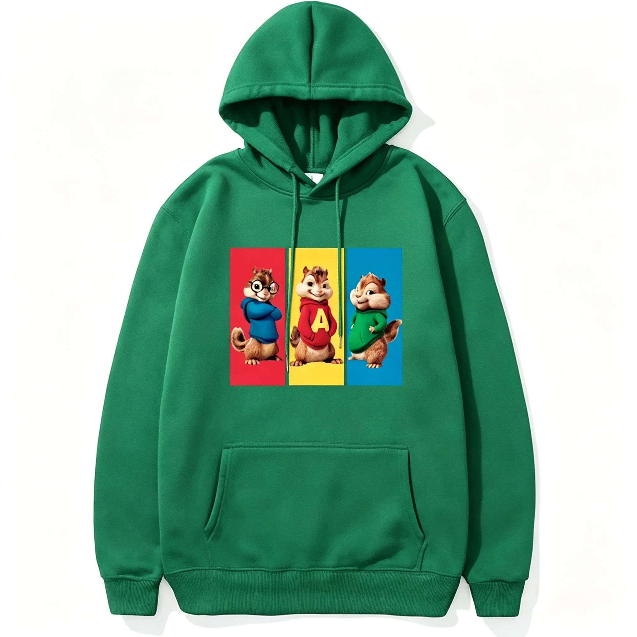 Alvin and The Chipmunks_ The Squeakquel's Funny Sweatshir Hoody Long-sleeved Crewneck Pullover Sweatshirt Friends Best Gift 2027