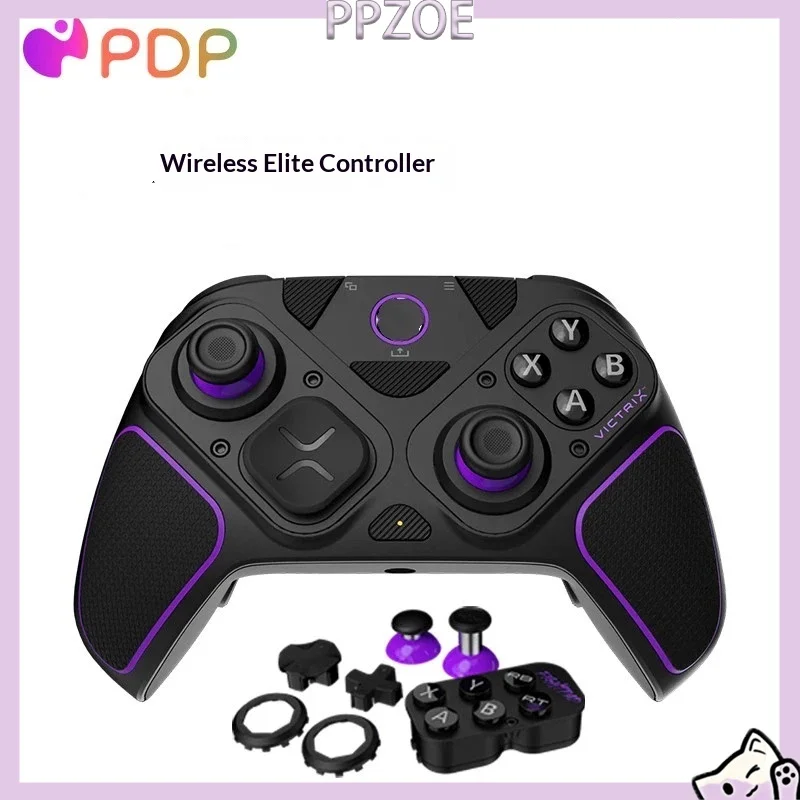 PDP Victrix Licensed Wireless Elite Game Controller For Xbox Series X/S Xbox One Windows PC Steam, Support Multi-Game