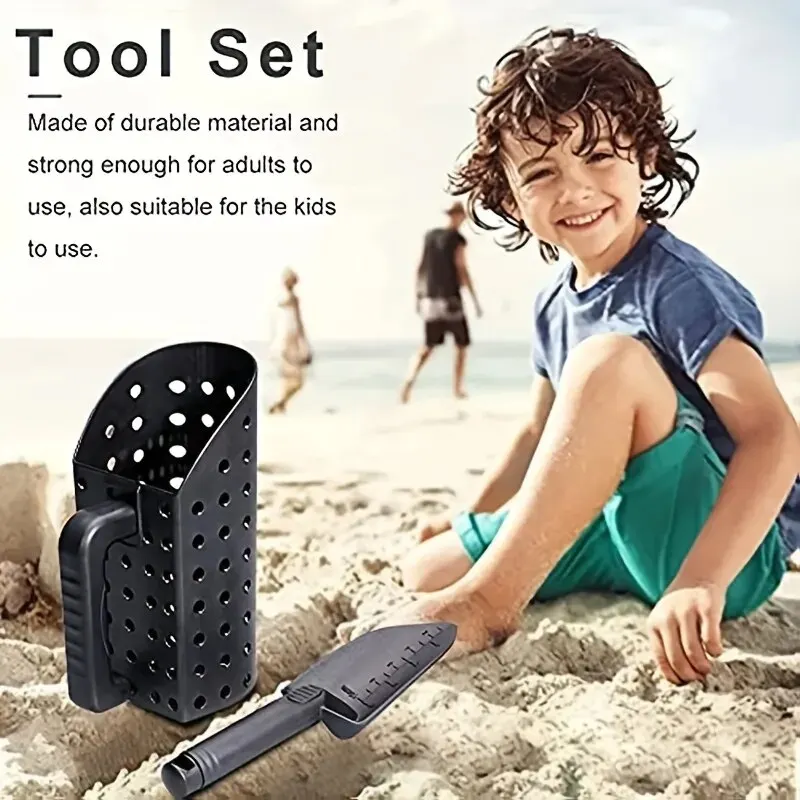 Metal Detector Sand Scoop and Shovel Set Digging Tool Accessories for Underground Metal Detecting Gold Treasure Detector