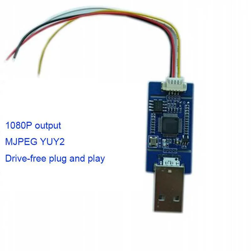 Smart-1 ชิ้น CVBS เพื่อจับสัญญาณอะนาล็อกไปยังโมดูลกล้องดิจิตอล CVBS เพื่อ Odule UVC ไดรฟ์ฟรีสําหรับ Android (USB)