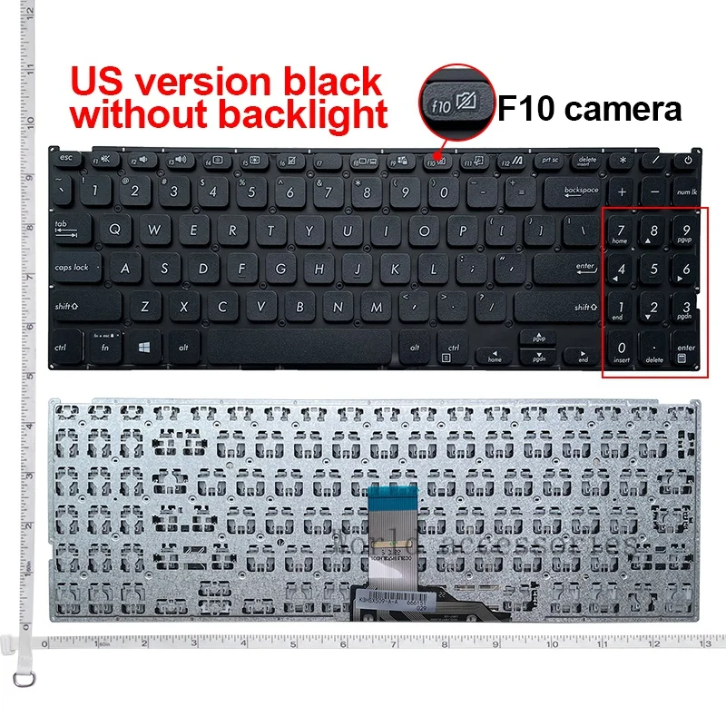 US NEW keyboard For ASUS VivoBook15 V5200E X515E X515M X515J FL8850U M515 English laptop