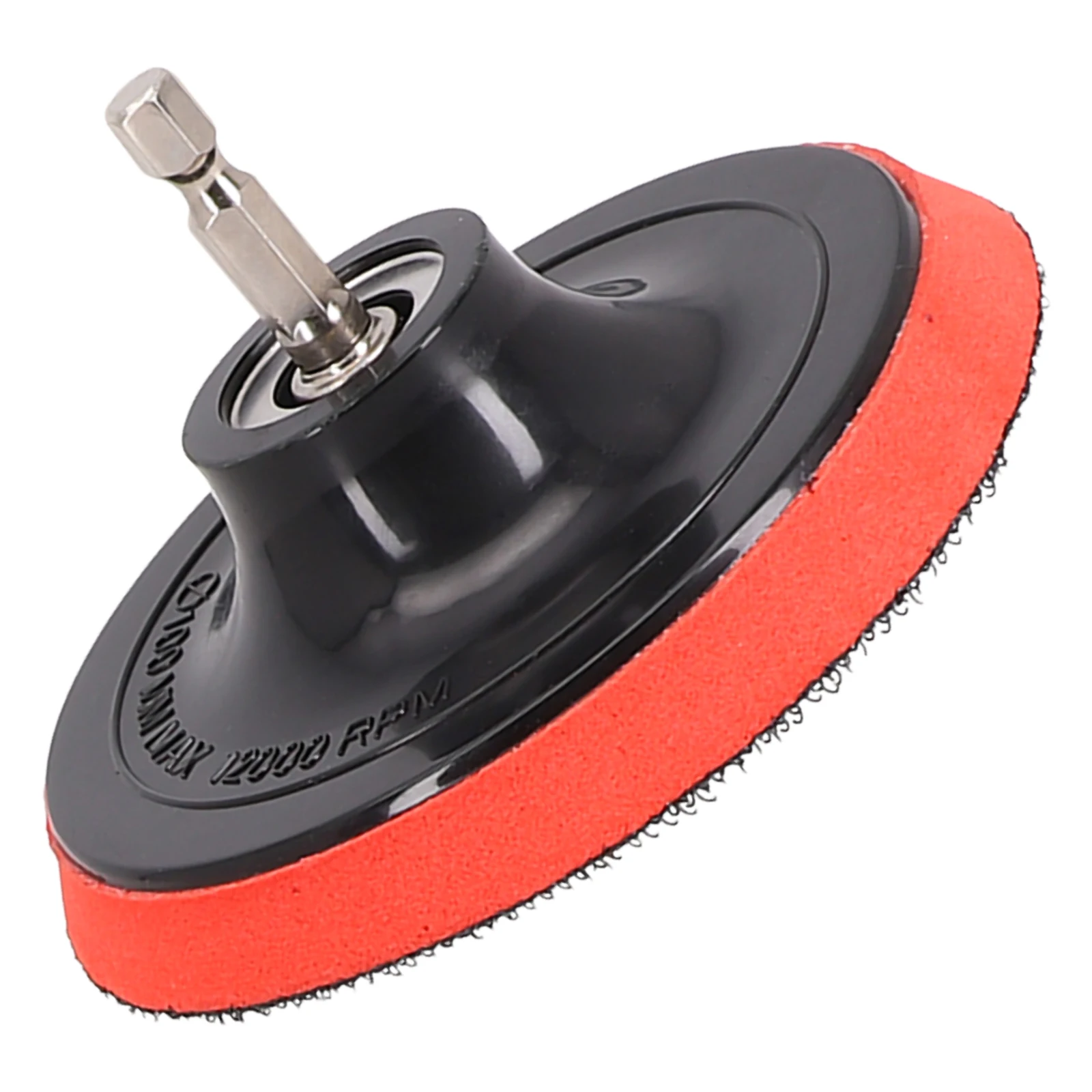 Buffing Pad Sanding Pad 4 Inch/100mm Hook And Loop M10 Thread Polyurethane Replacement Accessories Backing Pad