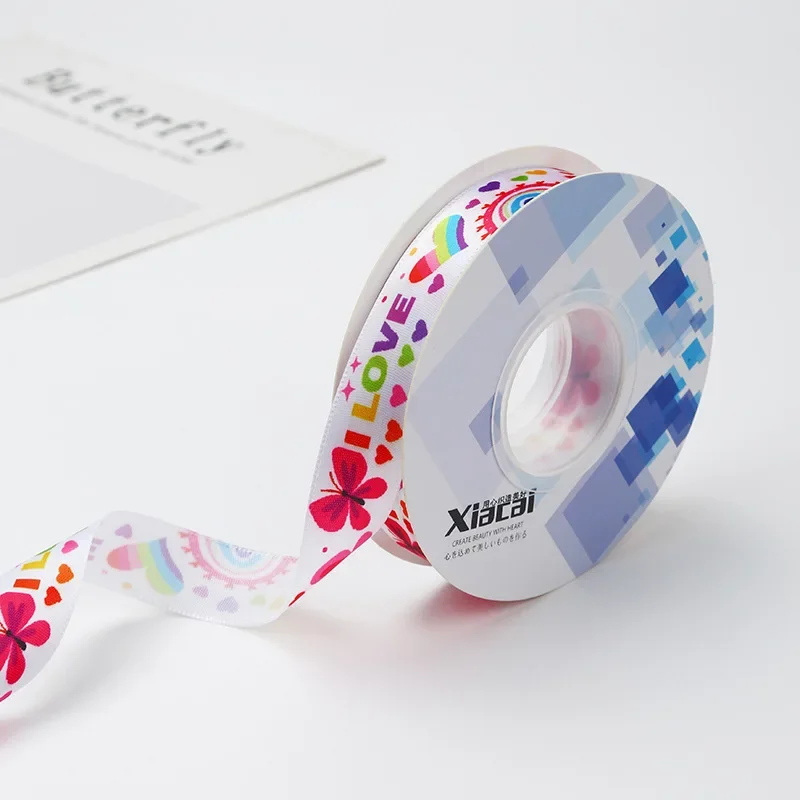 2025 Hot Selling Ribbon Birthday Versatile Ribbons Popular Baking Ribbons As Souvenirs Versatile Outdoor Bow Webbing Bouquets
