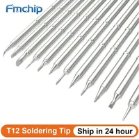 T12 Tip Soldering Iron Tip T12-D24 ILS J02 K KU for Hakko Fx951 DIY T12 Soldering Station Kits Welding Tools