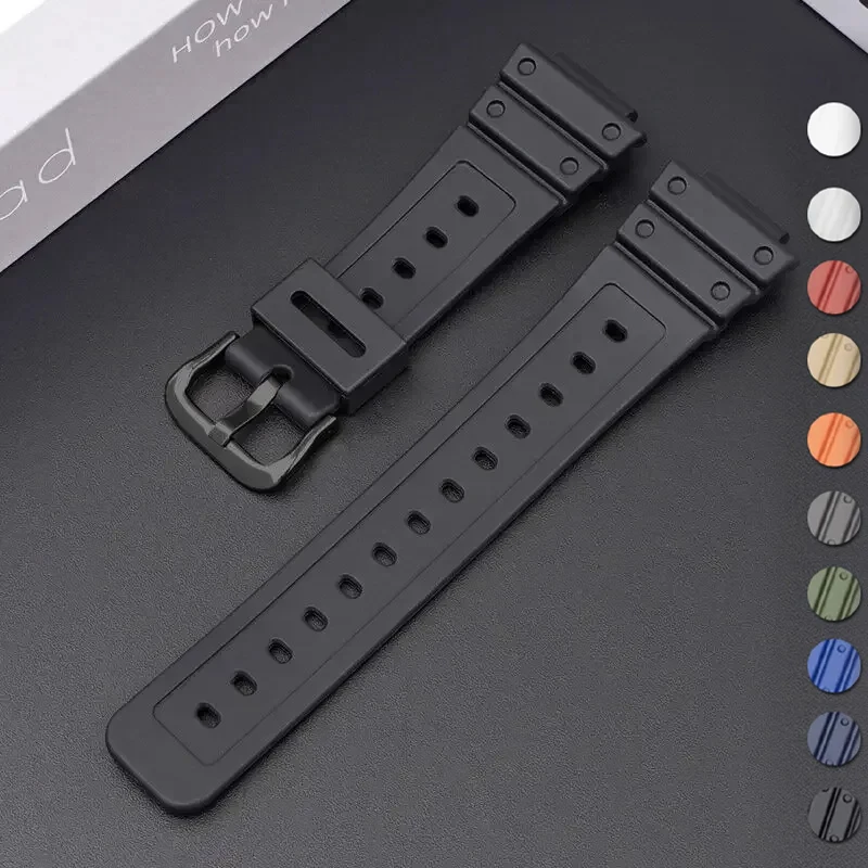 Sports Silicone Strap for Casio GA2100 GM2100 Quick Release Rubber Watchbands For DW6900 DW5600 Serie Watch Accessories