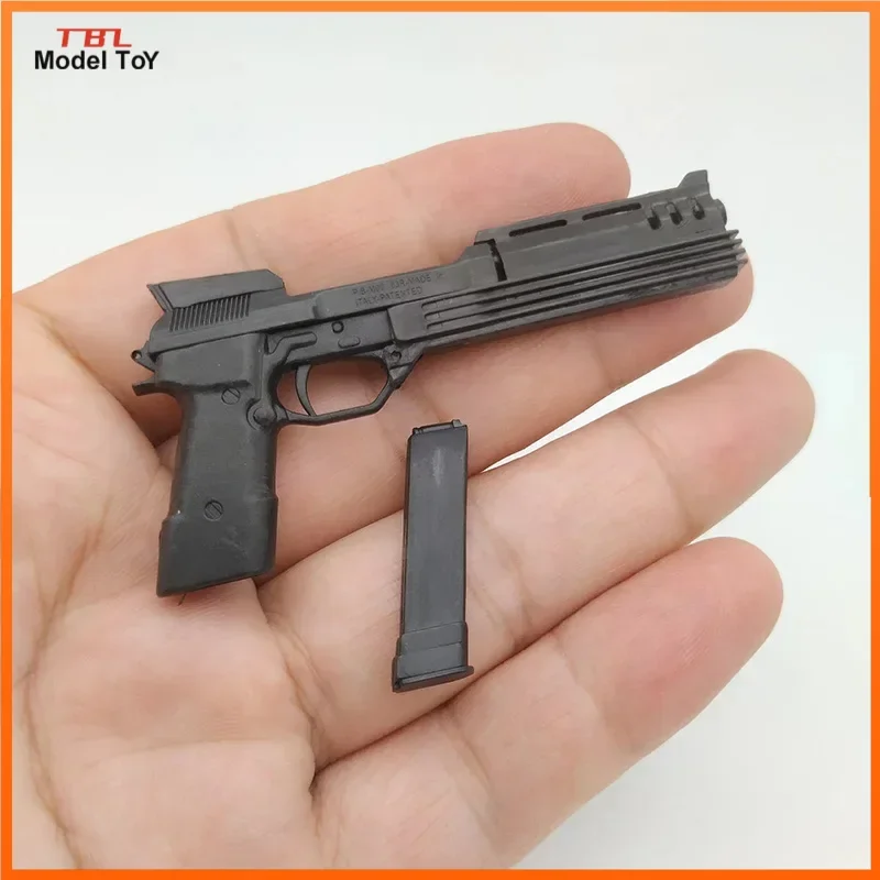 Soldier Weapon Model 1/6 Robocop Automatic M93R Pistols Weapon Gun Model Gun Toys for 12