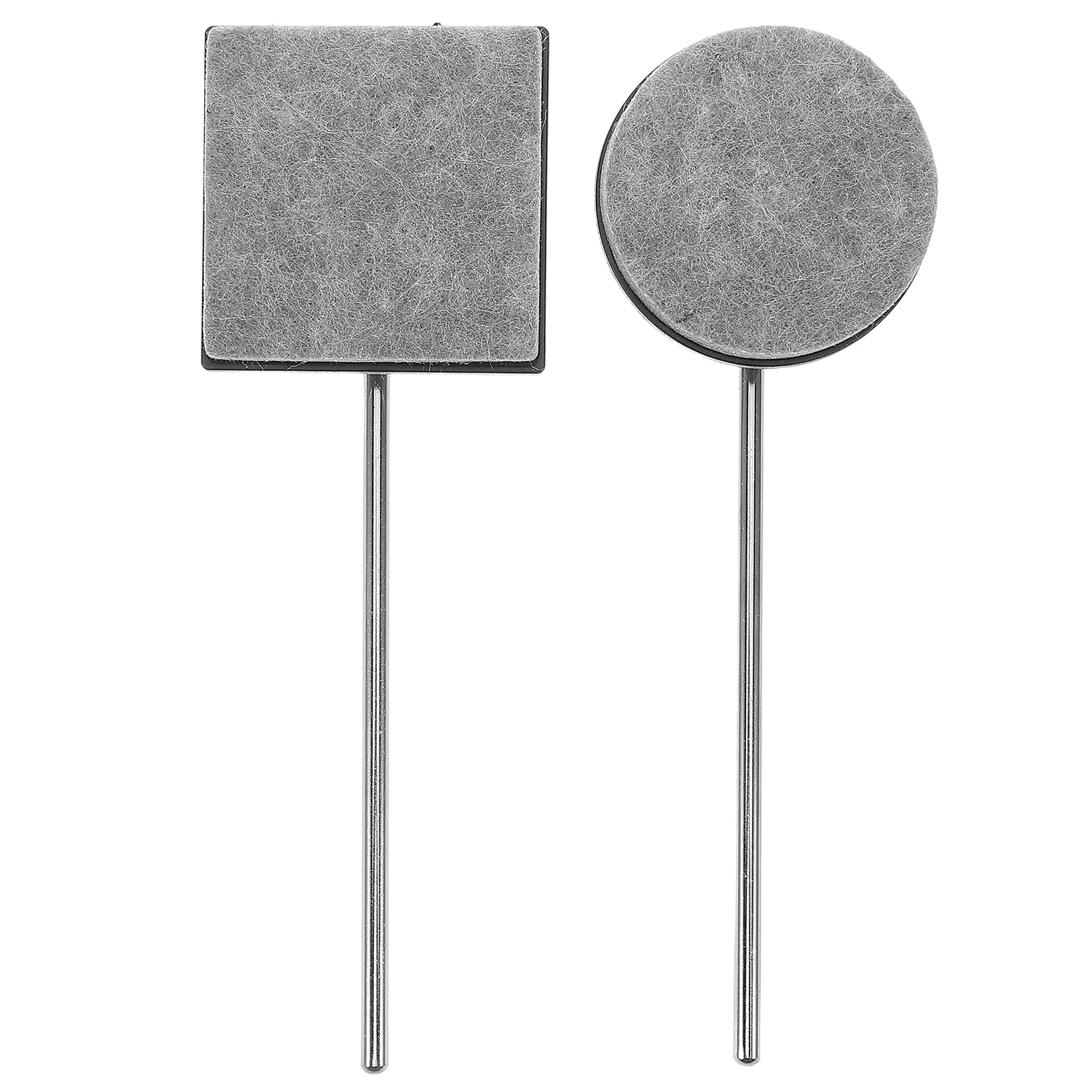 

Drum Pedal Machine Accessories Mallets Square Parts Stainless Steel Bass Beater Pad Effects Replacement Feet