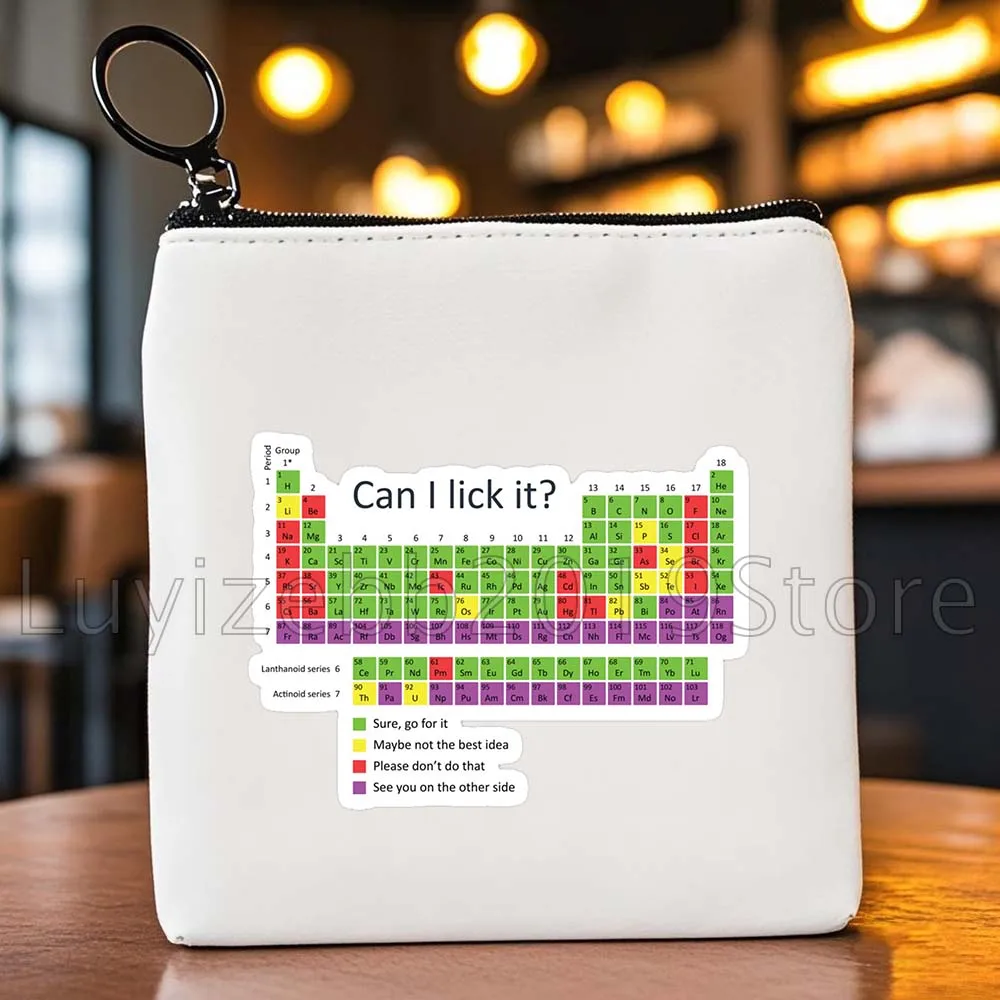 Map of Physics Medicine Math Plants Physics Engineering Science Cute Gifts Canvas Key Coin Purse Storage Card Bag Pouch Wallet