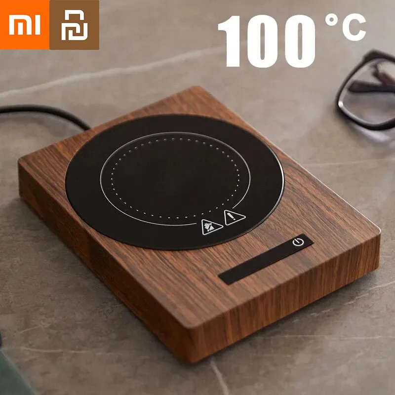 Xiaomi Youpin 200W Cup Heater Coffee Mug Warmer 100°C Hot Tea Milk Maker 5 Gear Warmer Coaster Heating Pad Electric Plate 220V